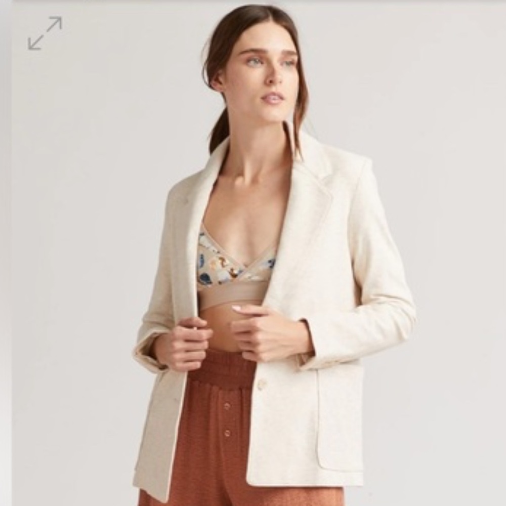 Women's Rustic Cotton Blazer ***Richer Poorer Brand*** SZ Sm